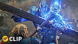 Thor Iron Man amp Captain America vs Thanos  Avengers Endgame 2019 IMAX Movie Clip HD 4K [upl. by Avad]