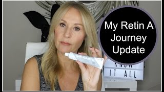 My Retin A Journey Update  Nadine Baggott [upl. by Arianna258]