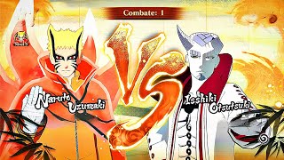 Naruto MODO BARION Vs Isshiki Ootsutsuki  Naruto Storm Connections siwtch [upl. by Yentrok]