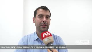 SPOPOLAMENTO LE PROPOSTE DEL PD IN CONSIGLIO COMUNALE  02092023 [upl. by Garwood]