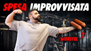 Spesa Improvvisata del Bodybuilder in trasferta [upl. by Garrik279]