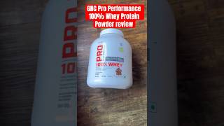 GNC Pro Performance 100 Whey Protein Powder honest review gncwhey sixpackabsindia supplements [upl. by Daniella]