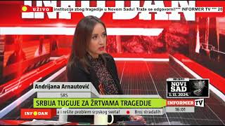 Andrijana Arnautović o pretnjama iz Hrvatske [upl. by Haseena487]