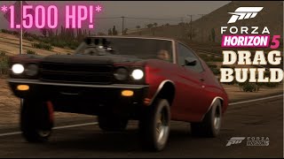 1500HP Chevrolet Chevelle Super Sport 454  Forza Horizon 5 [upl. by Erialc781]