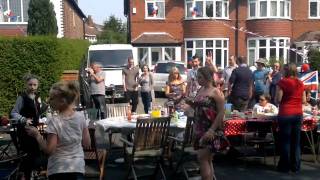 Devonshire Road royal wedding street party [upl. by Lorilyn506]