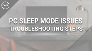 How to Wake Up Computer from Sleep Mode Windows 10 Official Dell Tech Support [upl. by Aneez]