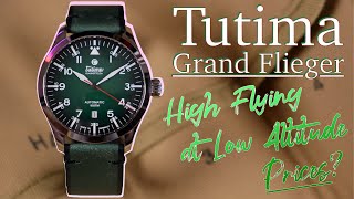 Tutima Grand Flieger Automatic 6105 Watch Review  High Flying at Low Altitude Prices  Take Time [upl. by Falk]