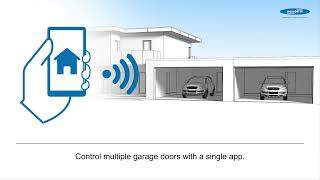 SmartHome  Control your Novoferm Garage Door Via An App [upl. by Bartko]