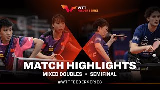 Qi FeiXue Fei vs Ni Xia LianLuka Mladenovic  XDSF  WTT Feeder Olomouc 2023 [upl. by Jelene190]