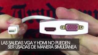 Como conectar su MAC a un proyector [upl. by Lytsirhc]