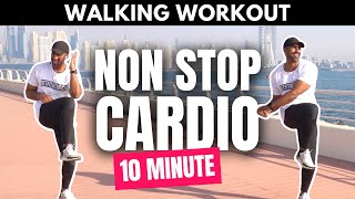 Non Stop Cardio Workout Low Impact  Walk at Home Workout [upl. by Gierk781]