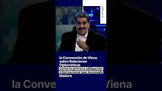 Tensión en la Embajada de Argentina en Caracas Maduro y la Convención de Viena  Mariano de Alba [upl. by Acira549]