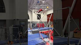 I tried a banned gymnastics move 💀 the “deTh loop” 😳 gymnast gymnastics sports olympics fail [upl. by Ennaej]