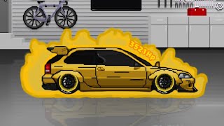 Honda Civic EK9  Pixel Car Racer [upl. by Gottwald]