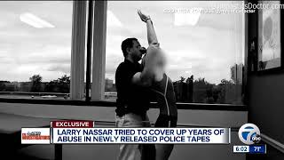 VIDEO In police interviews Nassar blames victims for misunderstanding treatment [upl. by Spanos]