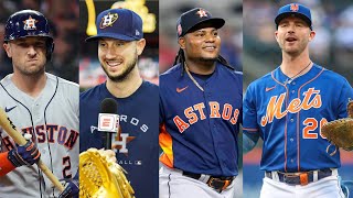 Astros DONE w Bregman Kyle Tucker amp Framber Valdez The Mets Pete Alonso DILLEMA MLB Offseason [upl. by Ailecara]