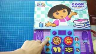 Cook With Dora Abuelas Birthday Fiesta Dora The Explorer PlayASound 朵拉小廚師有聲書 【🎈愛米粒小舖】 [upl. by Pappas186]