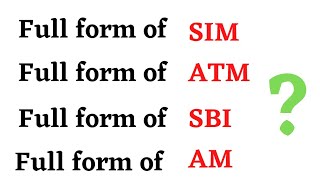 top 50 full Form  am and pm Full form  upsc full Form for basic knowledge active side [upl. by Copp]