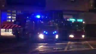 Tollcross Fire Station Edinburgh  Shout Involving All 3 Engines [upl. by Oker]