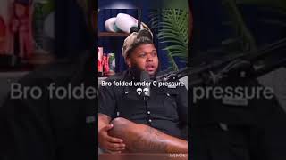 Druski folded 😂🤣 barstool comedy theovon druski funny [upl. by Dnomsad]