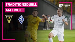 Alemannia Aachen – SV Waldhof Mannheim Highlights mit LiveKommentar  3 Liga  MAGENTA SPORT [upl. by Deanna]