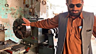 Amazing process of repairing heavy truck shft by lathe machine wonderful process and interesting [upl. by Adaynek]