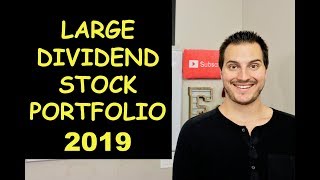 HOW TO BUILD A LARGE DIVIDEND PORTFOLIO IN 2019 [upl. by Norret]