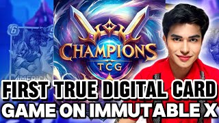 CHAMPIONS TCG TRUE DIGITAL CARD GAME  PLAY NOW REGISTER FOR FREE [upl. by Reagen]