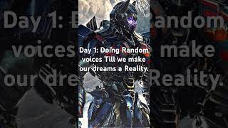 Optimus Prime Voice Impression transformers optimusprime voiceover fyp youtubeshorts [upl. by Adnilim]