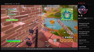 PLAYING FORTNITE WITH VEIWERS  epic commands [upl. by Amuwkuhc358]