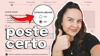 ✅ 2024 Como SUBIR VÍDEOS No YouTube Passo a Passo Simples e Completo [upl. by Ecnarrot]