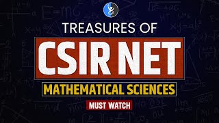 Treasures of CSIR NET Mathematical Science Crack CSIR NET Exam with Indias Top Educators [upl. by Lowney]