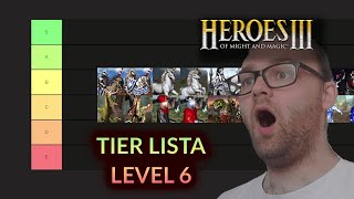 TIER LISTA jednostek 6 POZIOMU w HEROES 3 [upl. by Peddada]