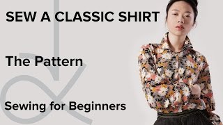 How to Sew a Shirt Sewing for Beginners Part 1 [upl. by Seka218]