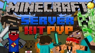 Minecraft  Server KIT PVP 174  No Premium  No Hamachi [upl. by Esnahc]