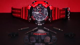 GWFA1000 frogman GShock disassembly and mod [upl. by Ahsia]