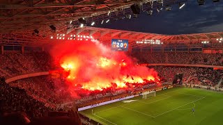 Spectacol total în Ghencea la marele derby Steaua  Dinamo  4K [upl. by Belayneh]