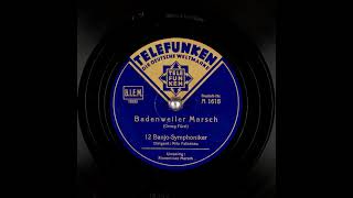 Badenweiler Marsch Banjo Version  12 BanjoSymphoniker Restored Audio [upl. by Anyer]