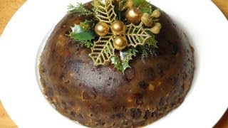 Amazing Microwave Christmas Pudding  One Pot Chef [upl. by Anelaj]