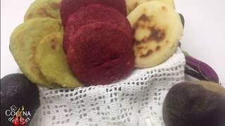 Como hacer Arepas  Sin gluten  Receta rapida paso a paso [upl. by Ayom616]