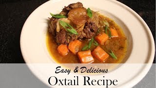 Oxtail Stew  Healthy Recipe  Instant Pot [upl. by Jablon]