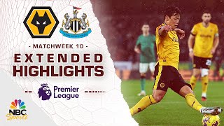 Wolves v Newcastle United  PREMIER LEAGUE HIGHLIGHTS  10282023  NBC Sports [upl. by Enyala]