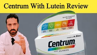 Centrum With Lutein Review in urdu  Centrum Lutein Multivitamin  DrNadeem Rph [upl. by Lizbeth736]