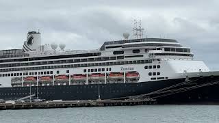 ZAANDAM Cruise Ship at Pier 3032 San Francisco CA Tue April 23 2024 On its way to Vancouver [upl. by Launam]