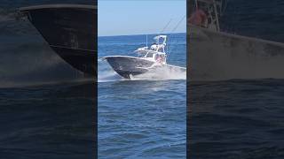 Boat  Giant Center Console  Manasquan Inlet  Jersey Shore [upl. by Melinde803]