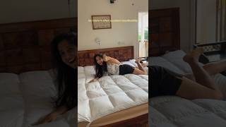 Bedroom Makeover  Mattress Topper  Sleepycat minivlog asmr [upl. by Pals392]