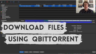 HOW TO DOWNLOAD FILES FROM TORRENTS USING QBITTORRENT  Tutorial [upl. by Doy]