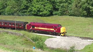 37250 after leaving Haworth 22nd June 2024 [upl. by Ardnauq943]