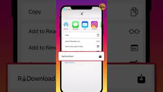 How to download instagram videos in iphone Malayalam  Master gru [upl. by Gnouhp786]