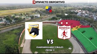 Llaneros F VS America F [upl. by Nuawaj]